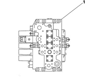 Hydraulisk ventil CASE