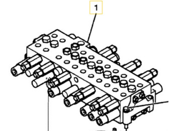 Hydraulisk ventil CASE