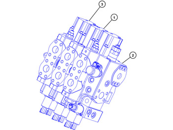 Ny Hydraulisk ventil for Bygg og anlegg Caterpillar 6031525 - 4604621: bilde 2