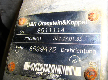 Hydraulisk motor O&K