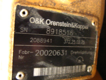 Hydraulisk motor O&K