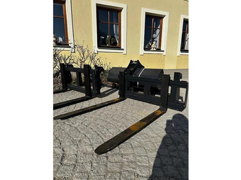 Leie Big Palettengabel 120cm mit Liebherr 506 Aufnahme Big Palettengabel 120cm mit Liebherr 506 Aufnahme: bilde 1