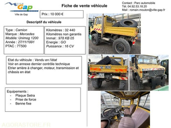 Planbil UNIMOG