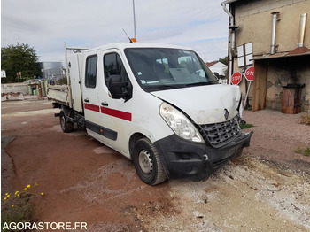 Kassebil RENAULT MASTER 3T5 DOUBLE CABINE BENNE (Accidenté) - 2012 / 270 944 KM: bilde 4