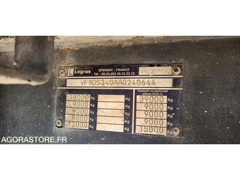 Semitrailer SREM LEGRAS 34T - AT860CD: bilde 5