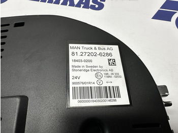 Instrumentpanel for Lastebil MAN instrument cluster, dashboard: bilde 3