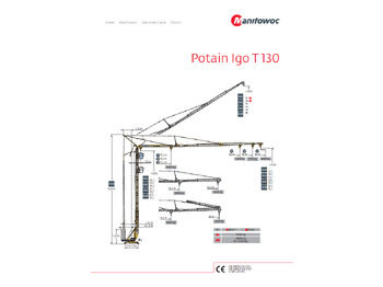 Selvreisende kran POTAIN