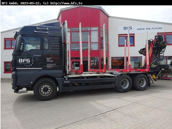 Tømmerbil MAN TGX 26.510 6x4 BL Kurzholz, Sicherheitspaket Plu: bilde 2