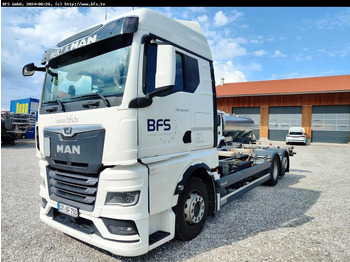 Container-transport/ Vekselflak lastebil MAN TGX