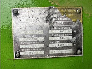 Gjødselvogn Fortschritt HTS 100.27: bilde 5 Gjødselvogn Fortschritt HTS 100.27: bilde 5