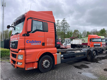 Container-transport/ Vekselflak lastebil MAN TGX 26.440