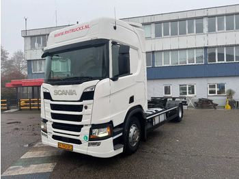 Container-transport/ Vekselflak lastebil SCANIA R 410
