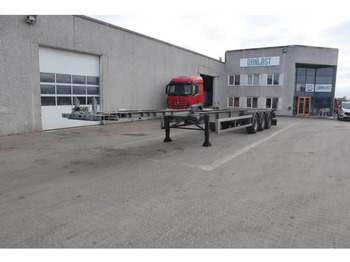 Container-transport/ Vekselflak semitrailer HFR