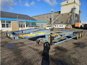 Container-transport/ Vekselflak semitrailer ASCA