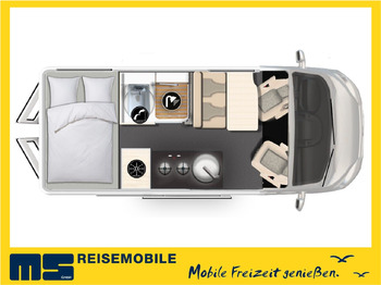Bybobil Karmann DEXTER 580 /-MODELL 2026-/ PANORAMA DACHFENSTER: bilde 2