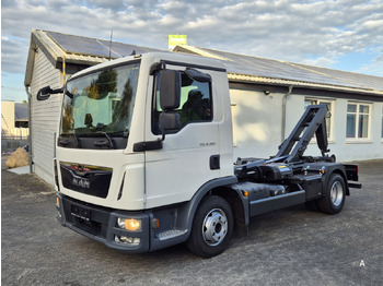 Krokbil MAN TGL 8.190 BL City Abrollkipper Aut., 2 x AHK sof: bilde 2