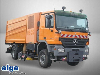 Leie Mercedes-Benz 2032 A Actros 4x4, Bucher STKF 9500, Airport, AC Mercedes-Benz 2032 A Actros 4x4, Bucher STKF 9500, Airport, AC: bilde 1