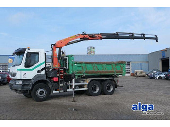 Leie Renault KERAX 420 6x4, Bordmatik, Palfinger PK15500 Renault KERAX 420 6x4, Bordmatik, Palfinger PK15500: bilde 1