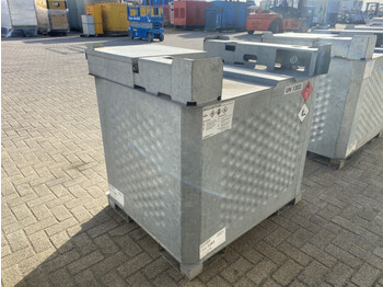 Lagringstank IBC Rietberg 1000 liter IBC Dieseltank Gegalvaniseerd: bilde 4
