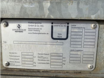 Lagringstank IBC Rietberg 1000 liter IBC Dieseltank Gegalvaniseerd: bilde 3