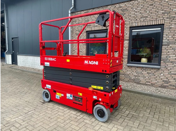 Ny Sakselift MAGNI ES1008 AC Elektra Schaarhoogwerker 10 meter werkhoogte NEW: bilde 2