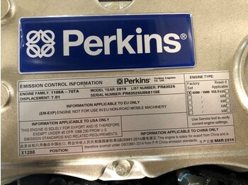 Ny Elektrisk generator Perkins 165 kVA Supersilent generatorset: bilde 4