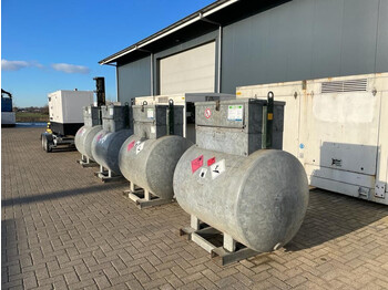 Lagringstank dieseltank Rietberg 1000 liter Dieseltank Gegalvaniseerd IBC met keuring !: bilde 4