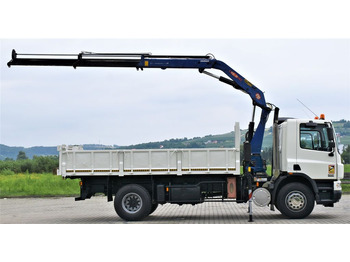 Kranbil, Tippbil DAF CF 75.310 *Kipper 5,10 m + KRAN * TOPZUSTAND: bilde 5