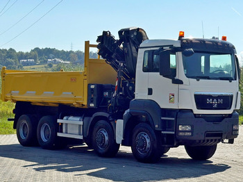 Kranbil MAN TGS 32.510 * HIAB 288 EP - 5HIDUO/ FUNK * 8x8: bilde 4 Kranbil MAN TGS 32.510 * HIAB 288 EP - 5HIDUO/ FUNK * 8x8: bilde 4