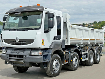 Tippbil, Kranbil Renault KERAX 430 DXI * KIPPER 6,00 m / 8x4 * TOP: bilde 2