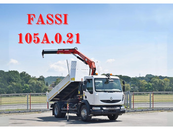 Kranbil RENAULT Midlum 300