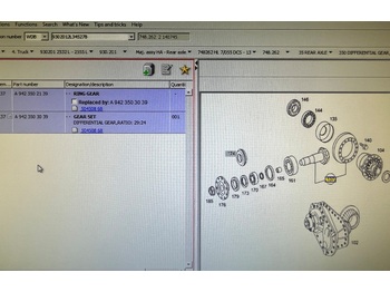 Differensial for Lastebil REAR AXLE WITH DIFFERENTIAL GEAR ,RATIO 29:24: bilde 5