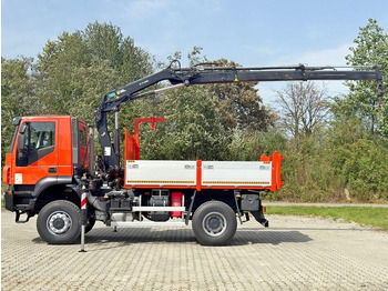 Tippbil, Kranbil Iveco TRAKKER 190T36 * HIAB 111 ES-2 HIDUO * 4x4 * TOP: bilde 5