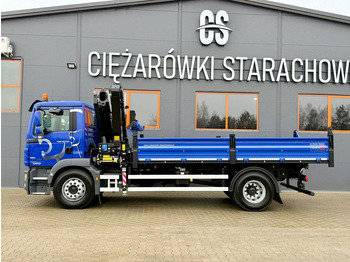 Leie MAN TGM TGL TGS 18.250 // wywrotka 3-S + HDS HMF 1420 - K2 // bu MAN TGM TGL TGS 18.250 // wywrotka 3-S + HDS HMF 1420 - K2 // bu: bilde 4