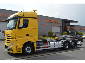 Chassis lastebil Mercedes-Benz ACTROS 2542 EURO 6 BDF SWAP CHASSIS: bilde 2