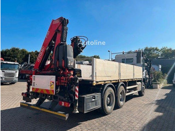 Leie Mercedes-Benz Arocs 2636 - Flatbed truck + crane Mercedes-Benz Arocs 2636 - Flatbed truck + crane: bilde 3