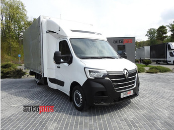 Leie Renault MASTER PLANDEKA 10 PALET WEBASTO TEMPOMAT KLIMATYZACJA LEDY PNEU Renault MASTER PLANDEKA 10 PALET WEBASTO TEMPOMAT KLIMATYZACJA LEDY PNEU: bilde 1