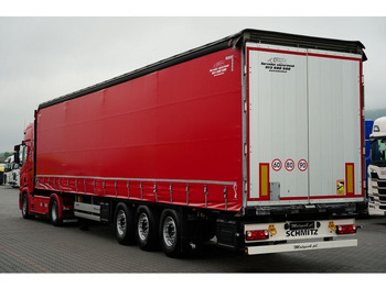 Trekkvogn Scania R 450 / ZESTAW / + SCHMITZ / FIRANKA STANDARD / PODNOSZONA OŚ /: bilde 5