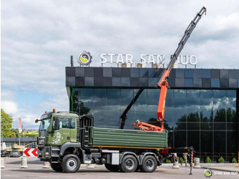 Kranbil MAN  TGS 35.480 PALFINGER PK 20002 HDS Grapple Tippe: bilde 3