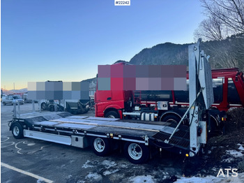 Lavloader tilhenger Fliegl DTS 300 Maskinslep -Hydraulisk kjørebru – Eu-godkjent.: bilde 5 Lavloader tilhenger Fliegl DTS 300 Maskinslep -Hydraulisk kjørebru – Eu-godkjent.: bilde 5