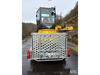 Minigraver Komatsu PC24 MR-5 gravemaskin m/ pusseskuffe, rototilt, smalskuffe, graveskuffe og klype: bilde 2 Minigraver Komatsu PC24 MR-5 gravemaskin m/ pusseskuffe, rototilt, smalskuffe, graveskuffe og klype: bilde 2