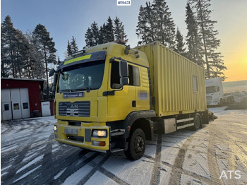 Container-transport/ Vekselflak lastebil MAN TGM 15.280