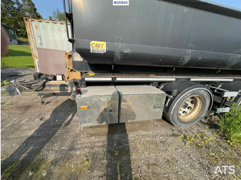 Krokhenger/ Liftdumper henger NOR SLEP 2 akslet krokhenger med tipp: bilde 2
