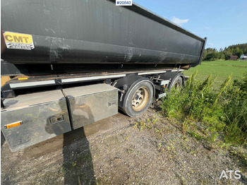 Krokhenger/ Liftdumper henger NOR SLEP 2 akslet krokhenger med tipp: bilde 3