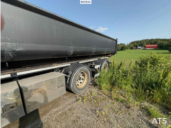 Krokhenger/ Liftdumper henger NOR SLEP 2 akslet krokhenger med tipp: bilde 4