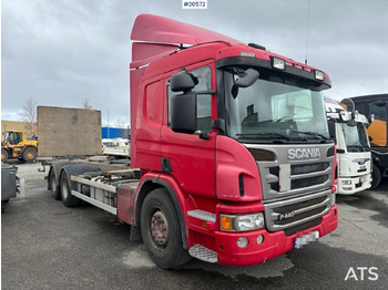 Container-transport/ Vekselflak lastebil SCANIA P
