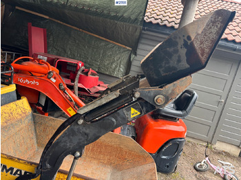 Hjuldumper Yanmar C08: bilde 4