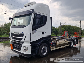 Container-transport/ Vekselflak lastebil IVECO Stralis