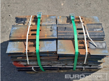 Reservedeler for Gravemaskin 600mm Steel Plates to suit Hitachi ZX210-6: bilde 4