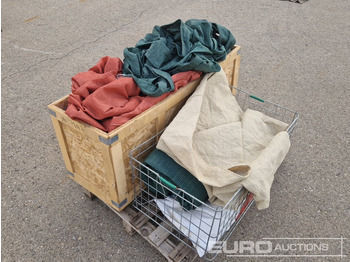 Anleggsmaskiner Pallet of Various Mesh Covers: bilde 2